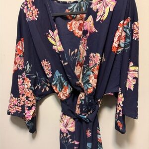 Floral Kimono ROMPER